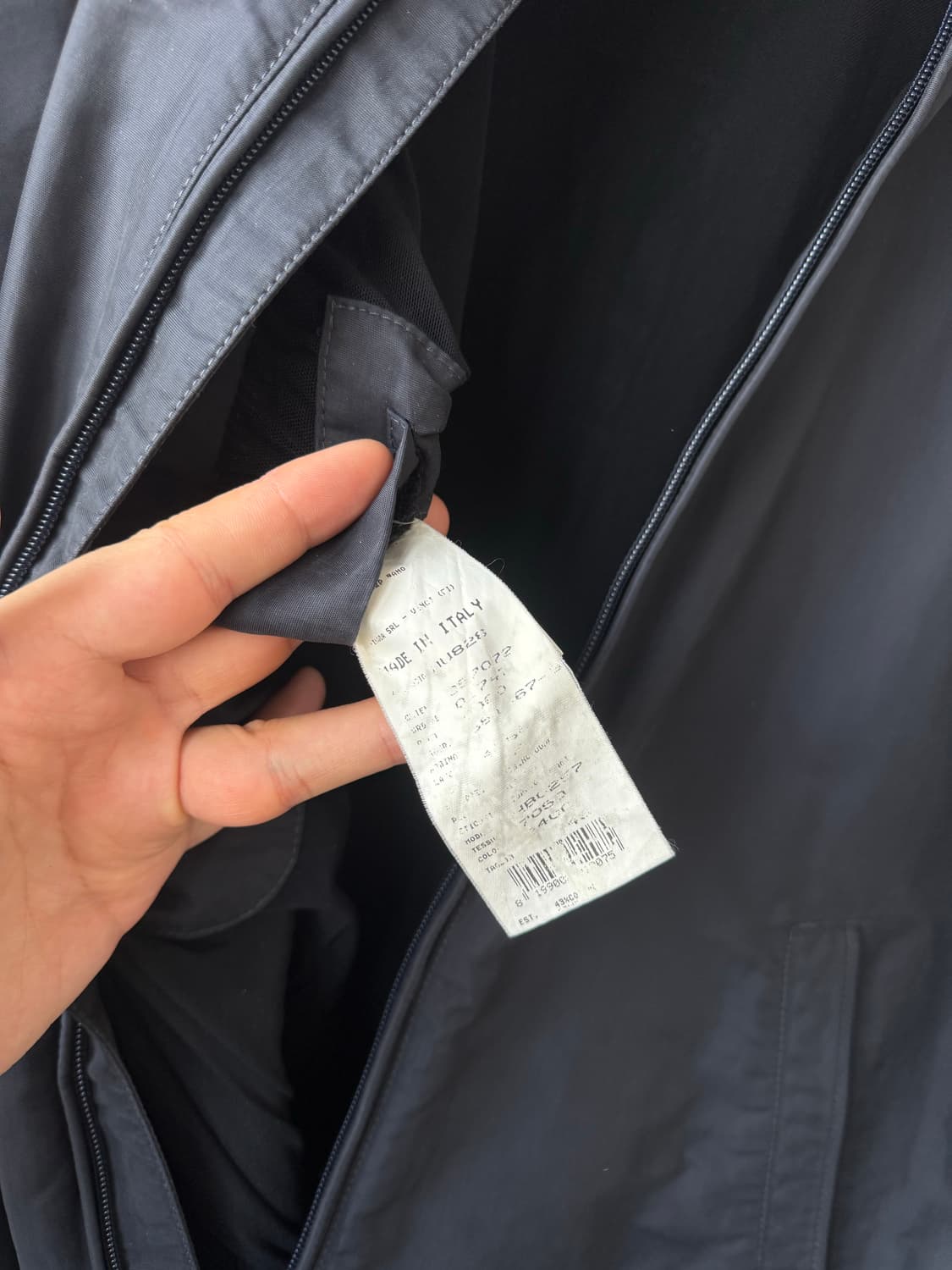 아르마니 2-way zipper 자켓 상품이미지7