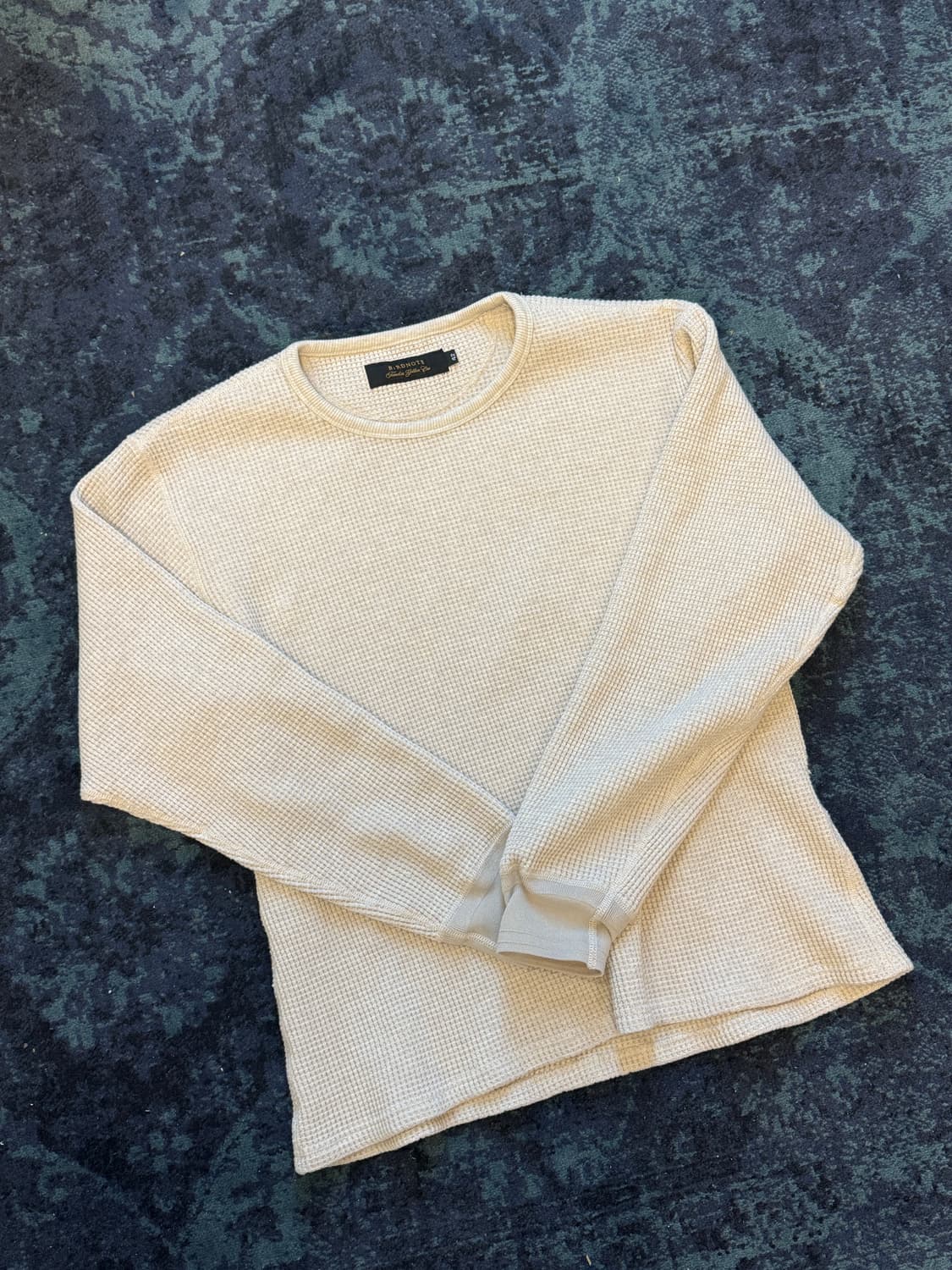 버드노트 헤비와플크루넥 상품이미지3