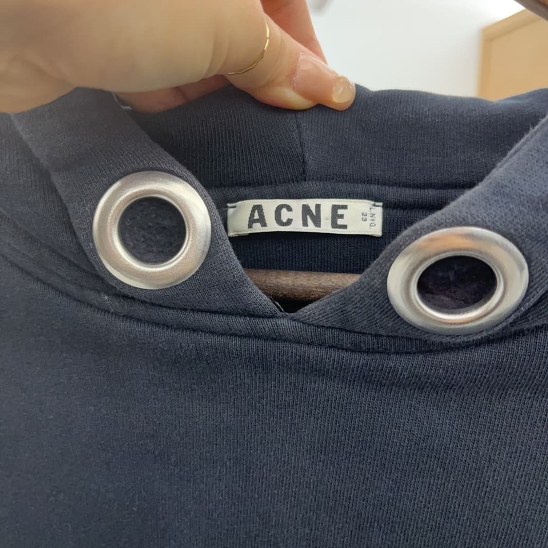 아크네스튜디오 오버사이즈 캐주얼 후드티 105 C06396 상품이미지5