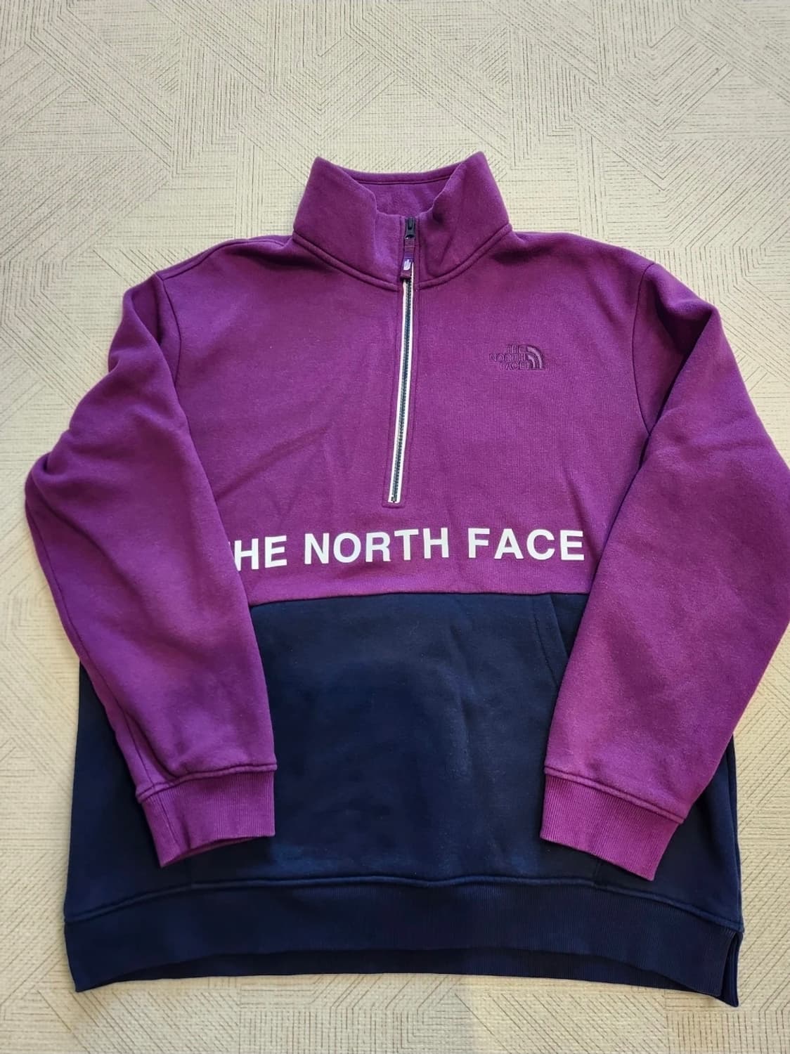 노스페이스 투톤 하프집업 상품이미지1