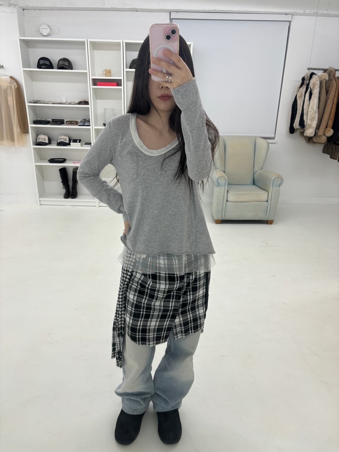 Sacai luck T shirt 상품이미지7