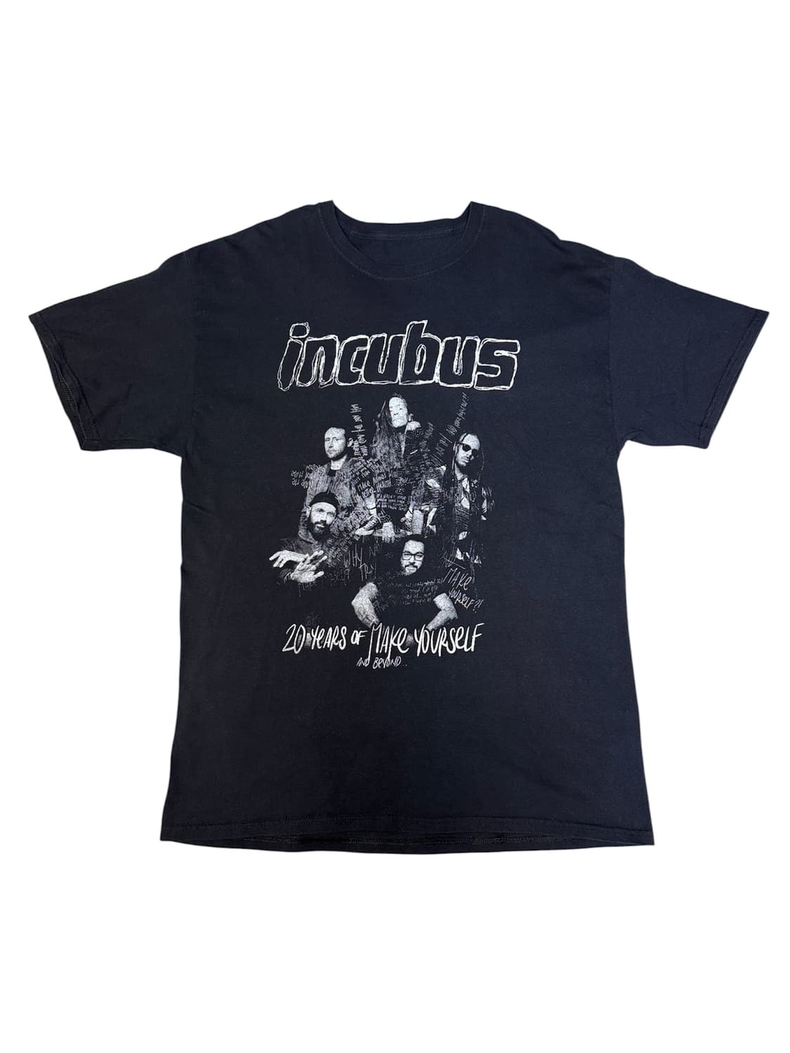 빈티지 인큐버스 incubus 20주년 투어 밴드 티 L 상품이미지1
