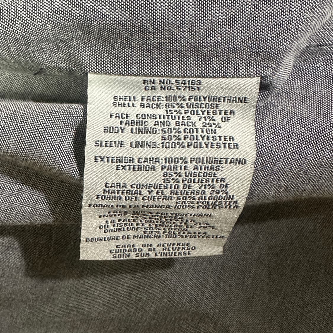 리바이스 레더 트러커 자켓 BLACK XL 상품이미지8