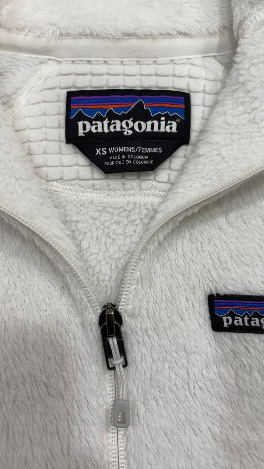 파타고니아 플리스 후리스 자켓 화이트 상품이미지4
