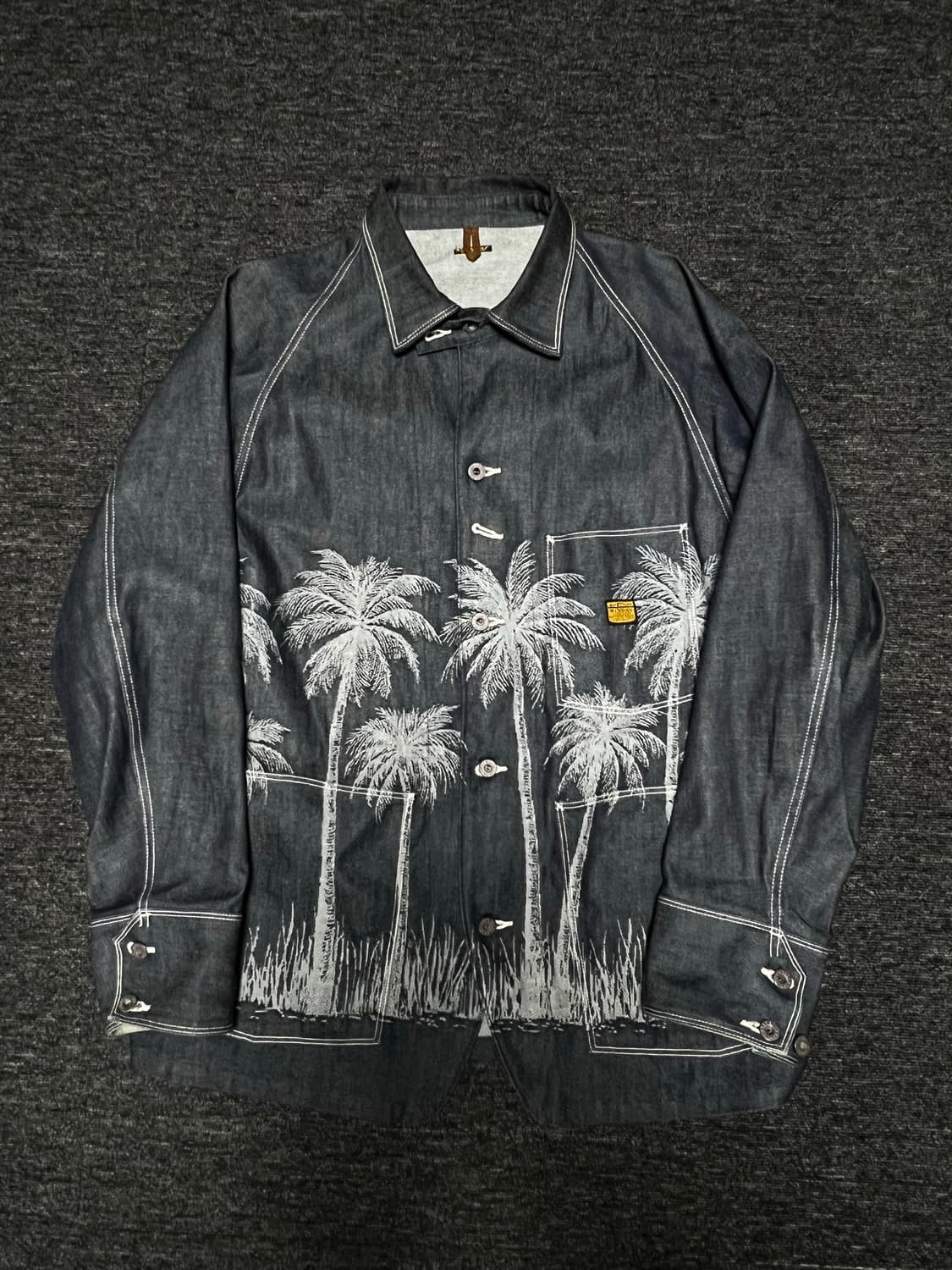 KAPITAL 캐피탈 12oz 야자수 커버올 자켓 (4사이즈) 상품이미지1