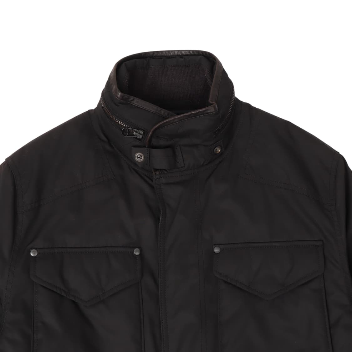 폴로 랄프로렌 레더 패널 m65 필드 점퍼 자켓 상품이미지2