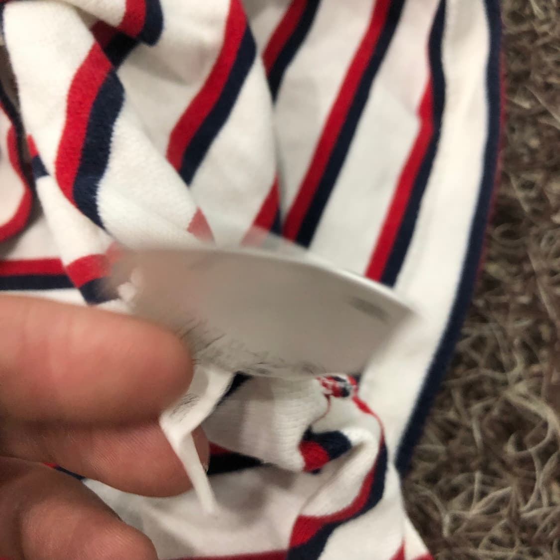 XL 폴로 랄프로렌 스트라이프 포니 카라 PK 반팔 티셔츠 상품이미지6