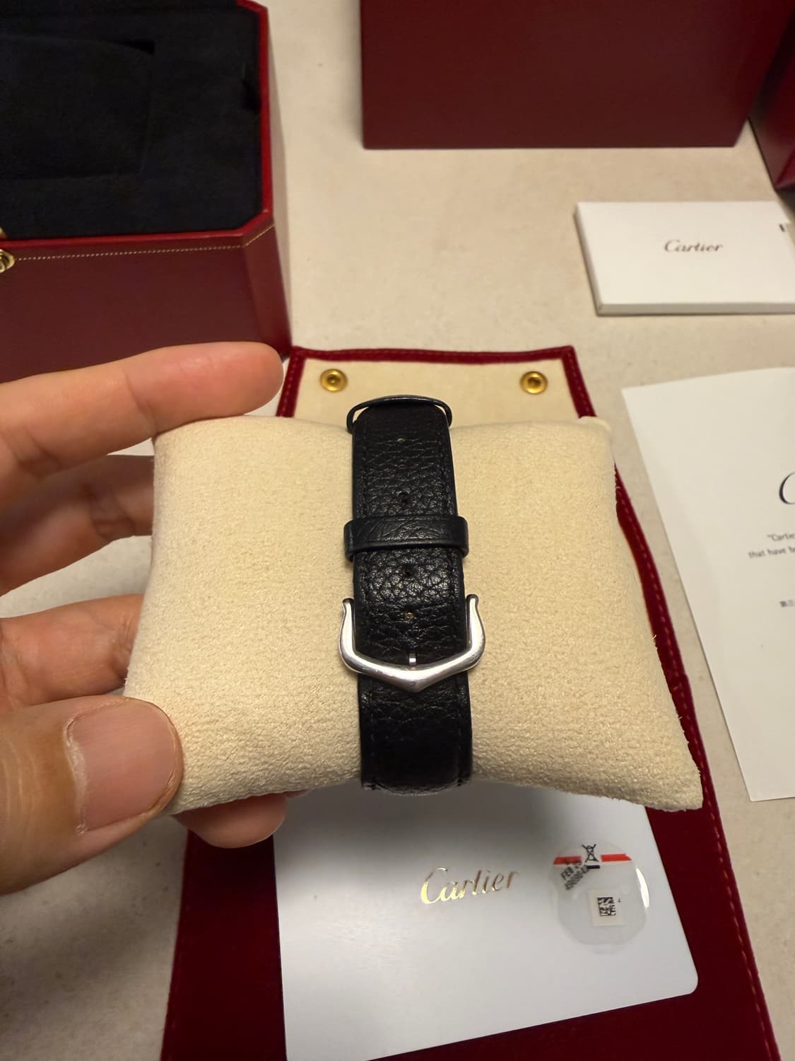 까르띠에 탱크 머스트 라지 스틸 상품이미지4