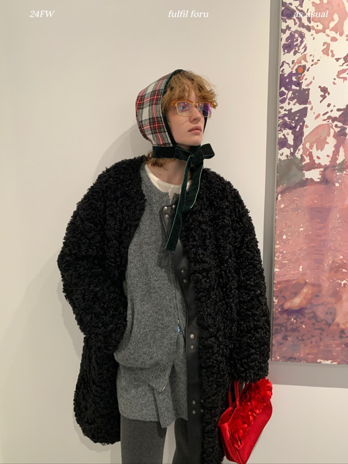 FFU 퍼 코트 무스탕 상품이미지2