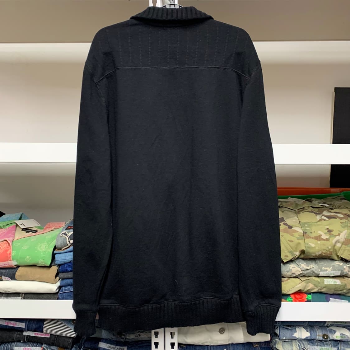 [표기 M, 실측 L] 캘빈클라인 코튼 풀집업 상품이미지3