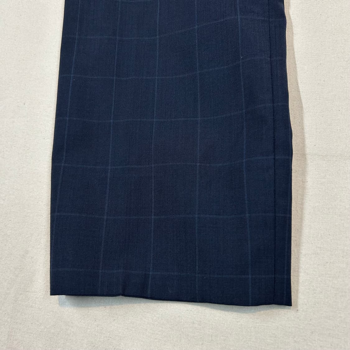 34inch) BEAMS 빔즈 하트 네이비 슬랙스 팬츠 상품이미지8
