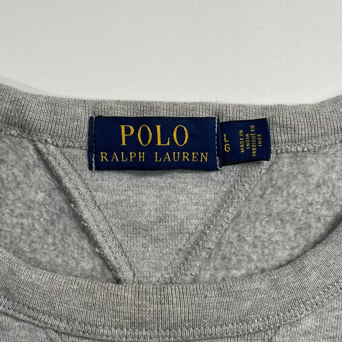 폴로 랄프로렌 빅포니 그레이 맨투맨 상품이미지6