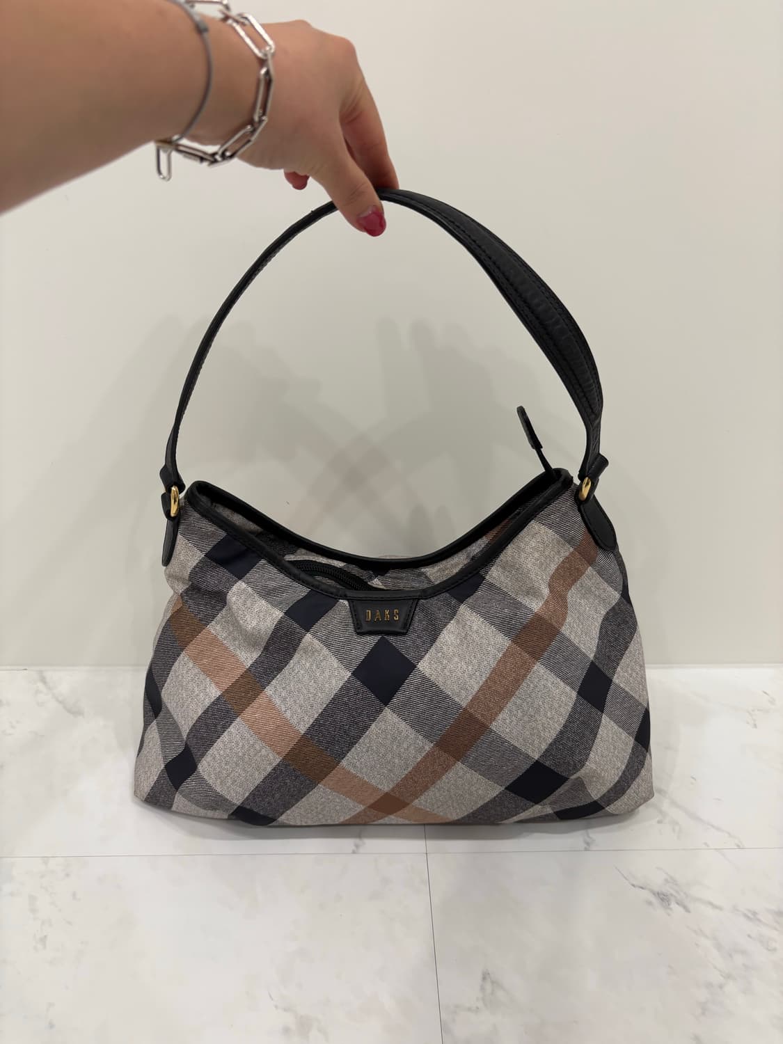 daks 빈티지노바체크호보백 상품이미지2