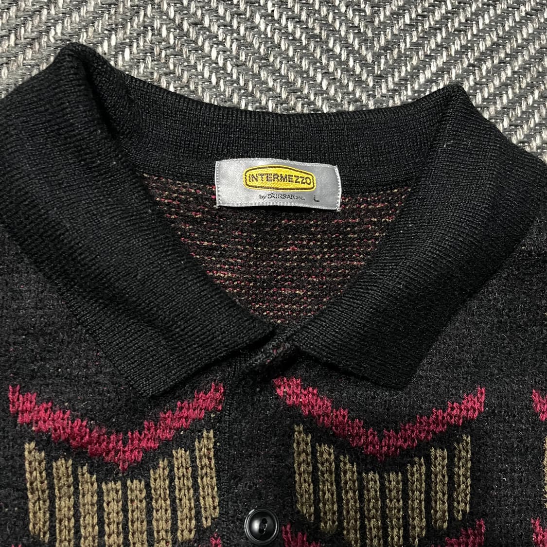 INTERMEZZO 카라 니트 상품이미지4