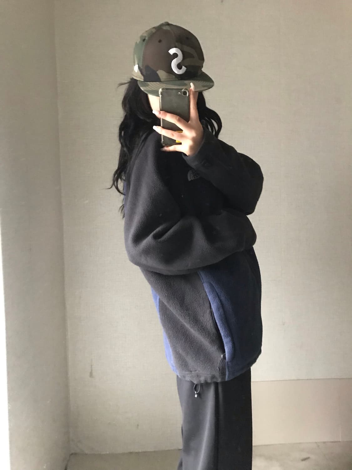 노페 네이비 나그랑 후리스 상품이미지2