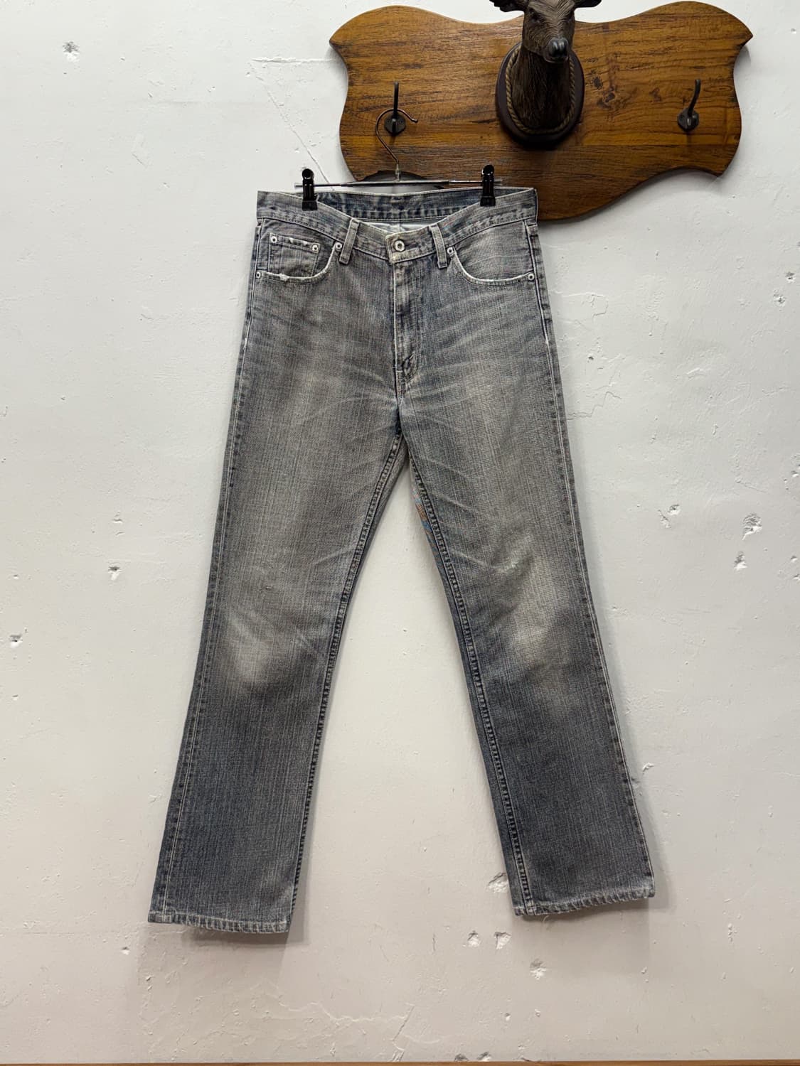 Japan Levi's 507 Semi Bootcut Denim Pant 상품이미지5