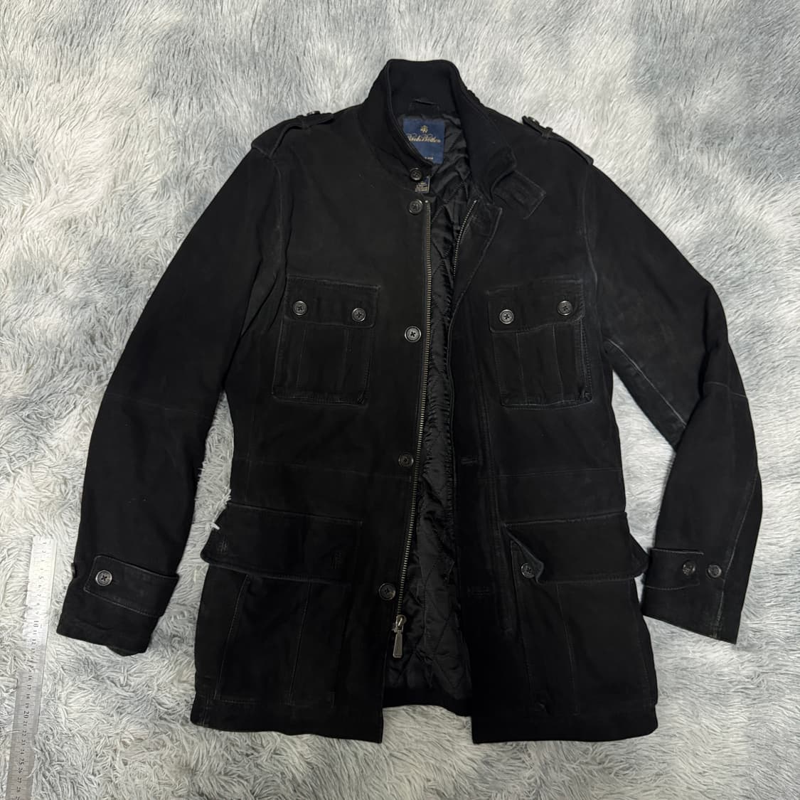 브룩스브라더스 스웨이드 울 헌팅자켓 S사이즈 상품이미지3