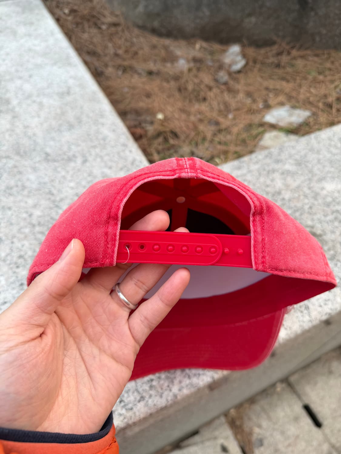 (deadstock) Coca Cola 코카콜라 6-Panel 페이딩 캡 상품이미지4