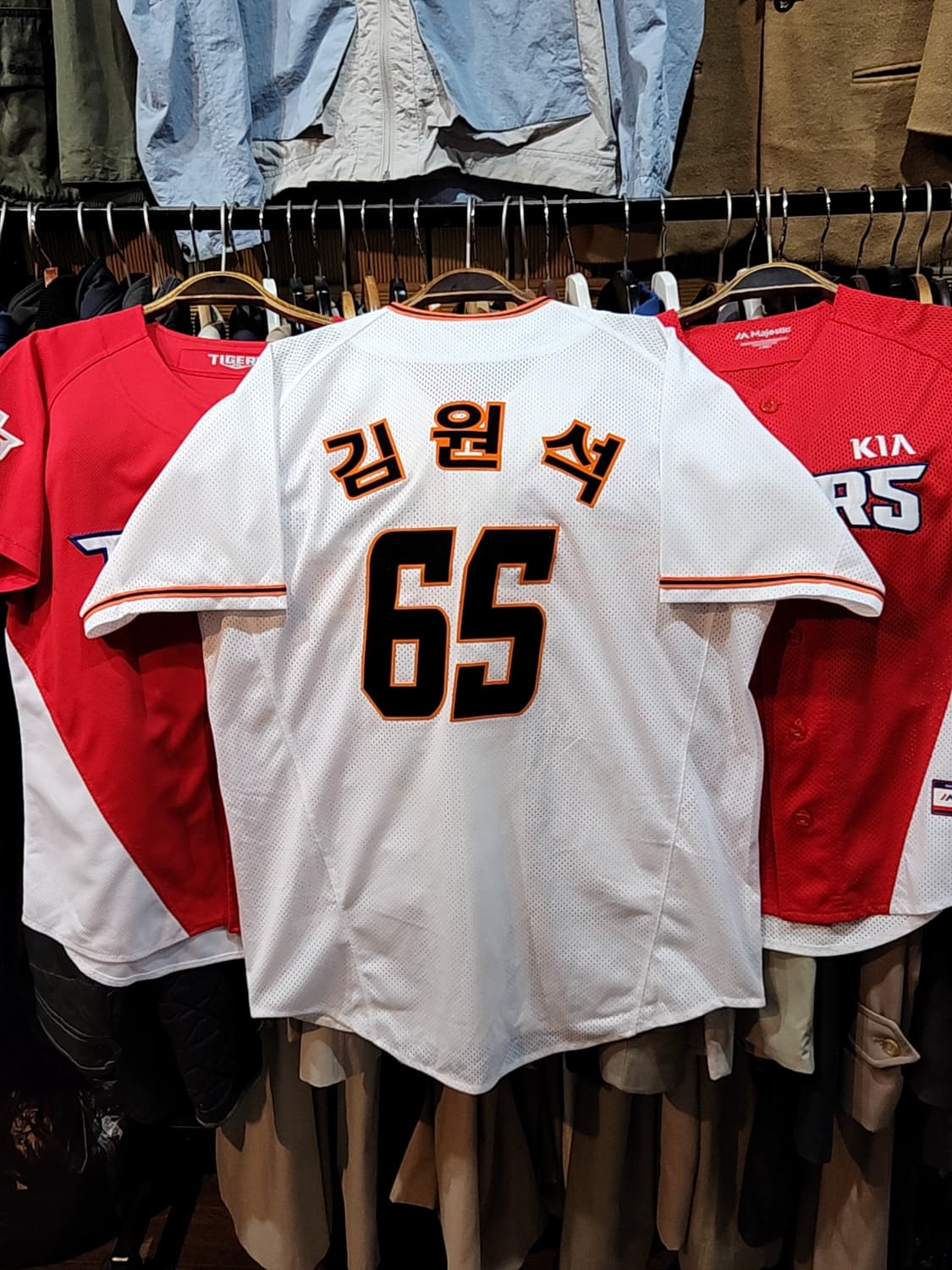 (100) 한화이글스 유니폼 반팔 김원석 마킹 야구져지  상품이미지6