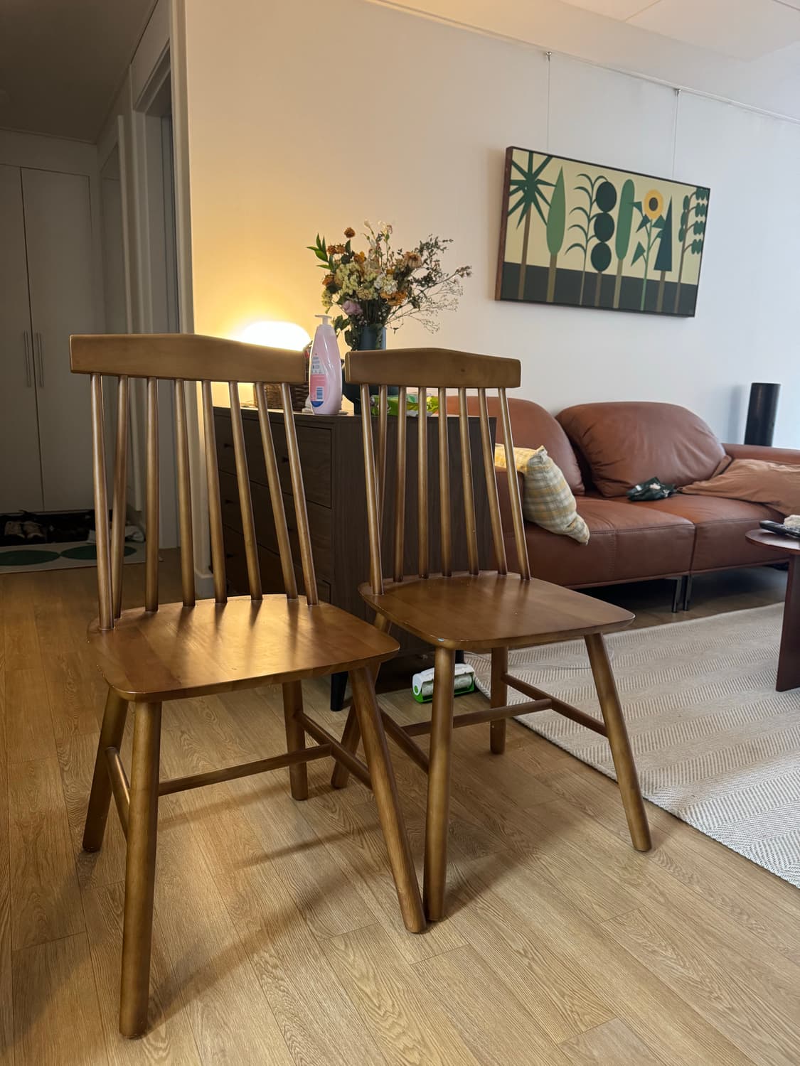 원목의자 팝니다! 상품이미지1