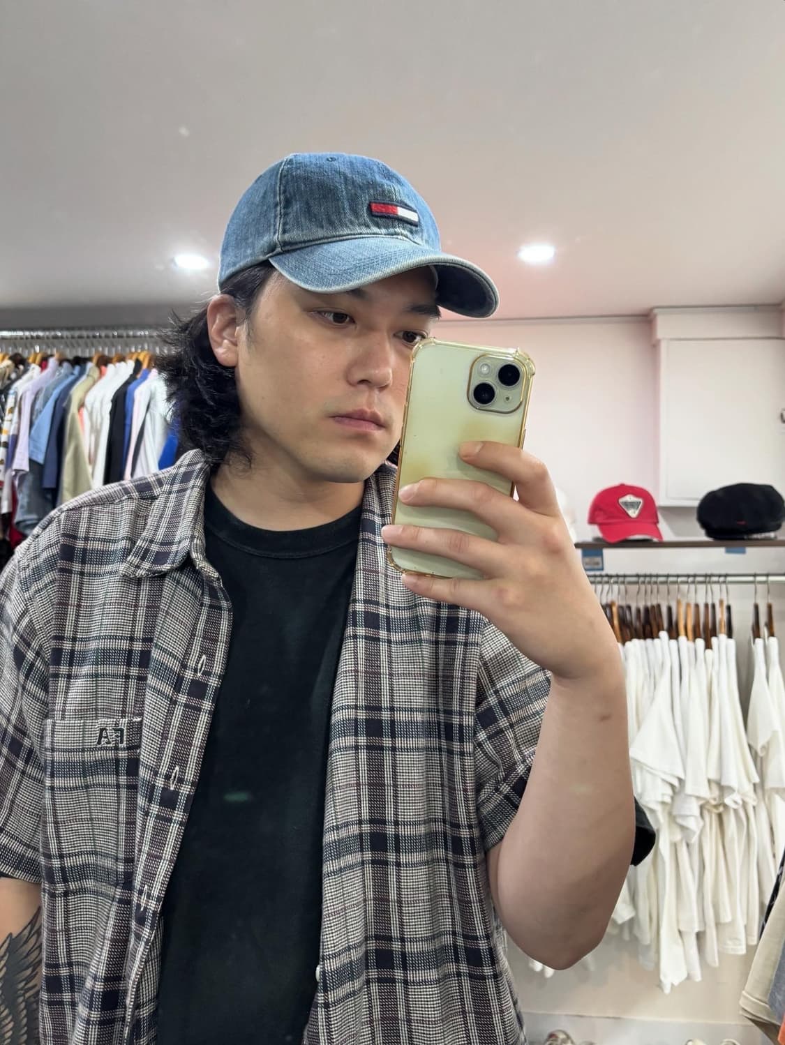 타미 진스 데님 볼캡 상품이미지8