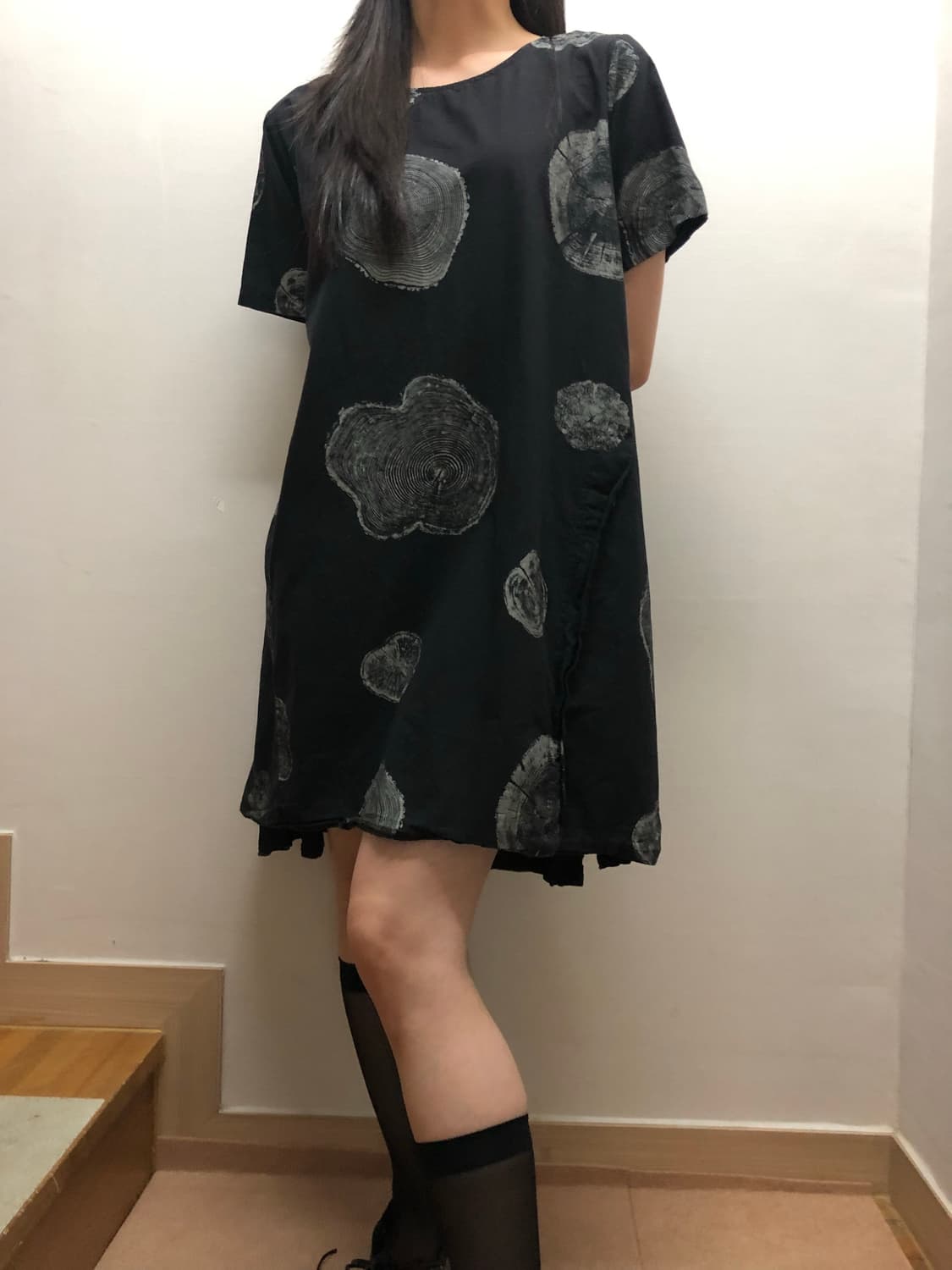 빈티지 블랙 미니멀 원피스 상품이미지10