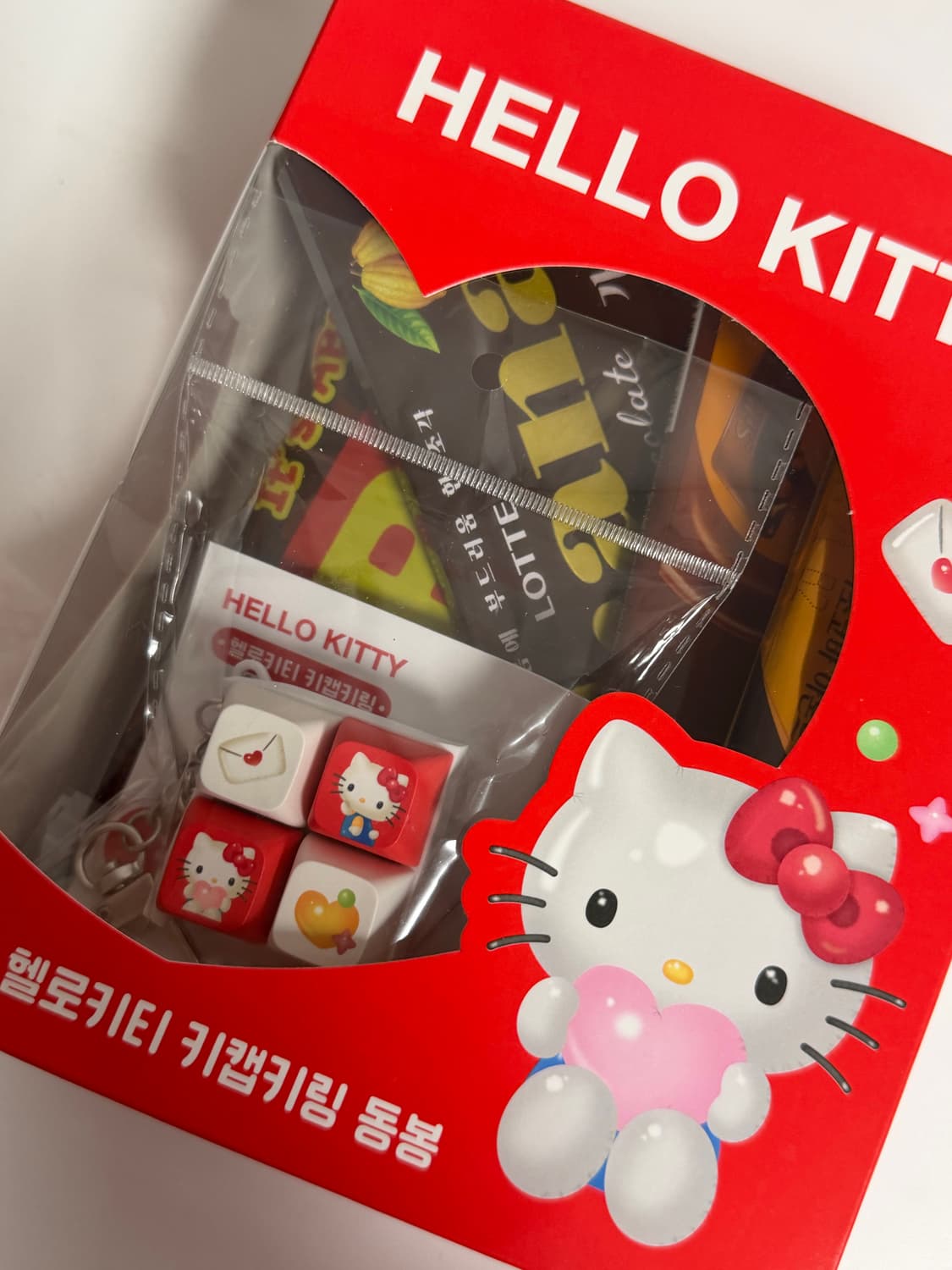 세븐일레븐 헬로키티 키캡 키링 새상품 상품이미지1