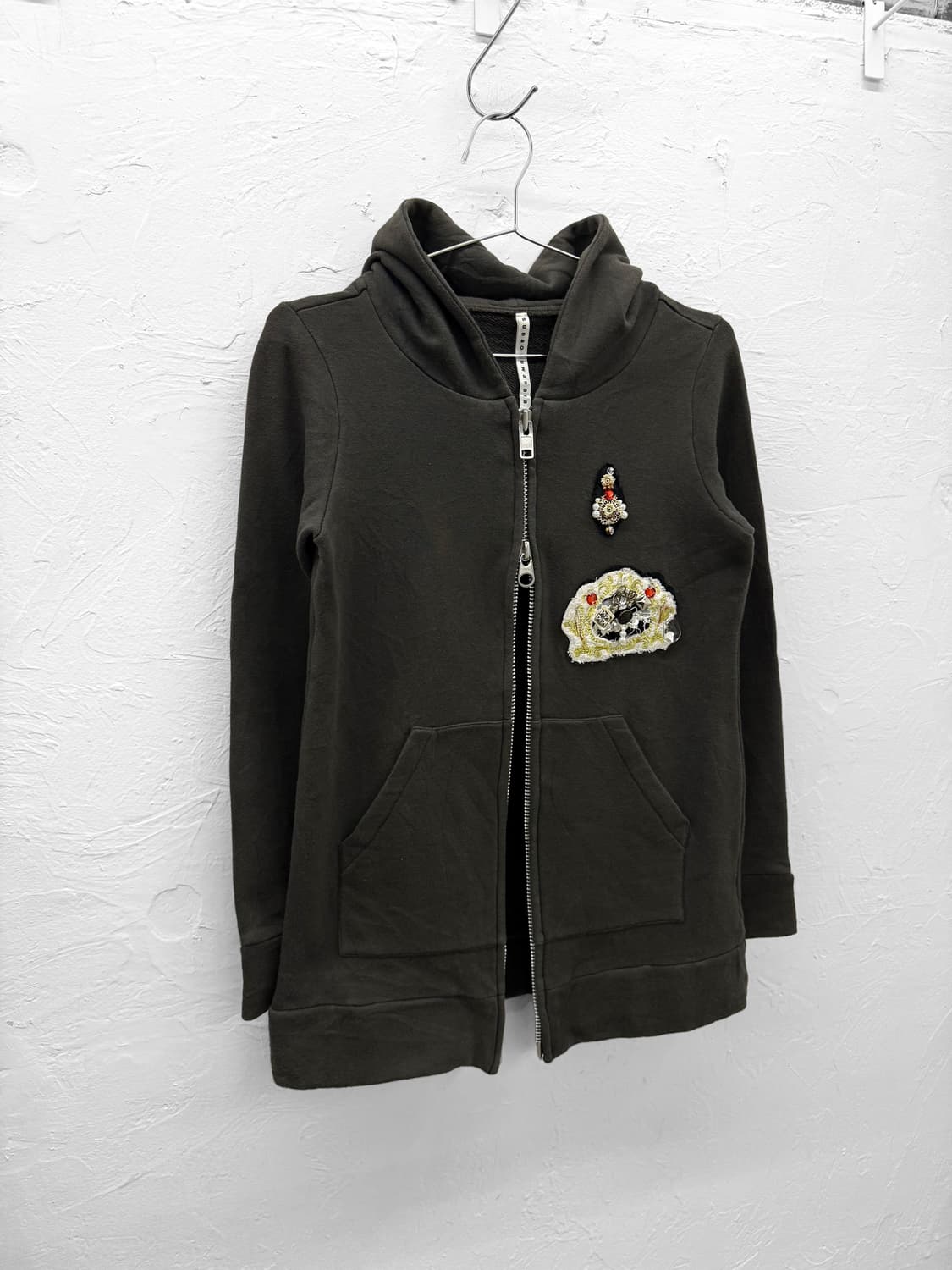 sunao kuwahara 오브제 후드집업 상품이미지5