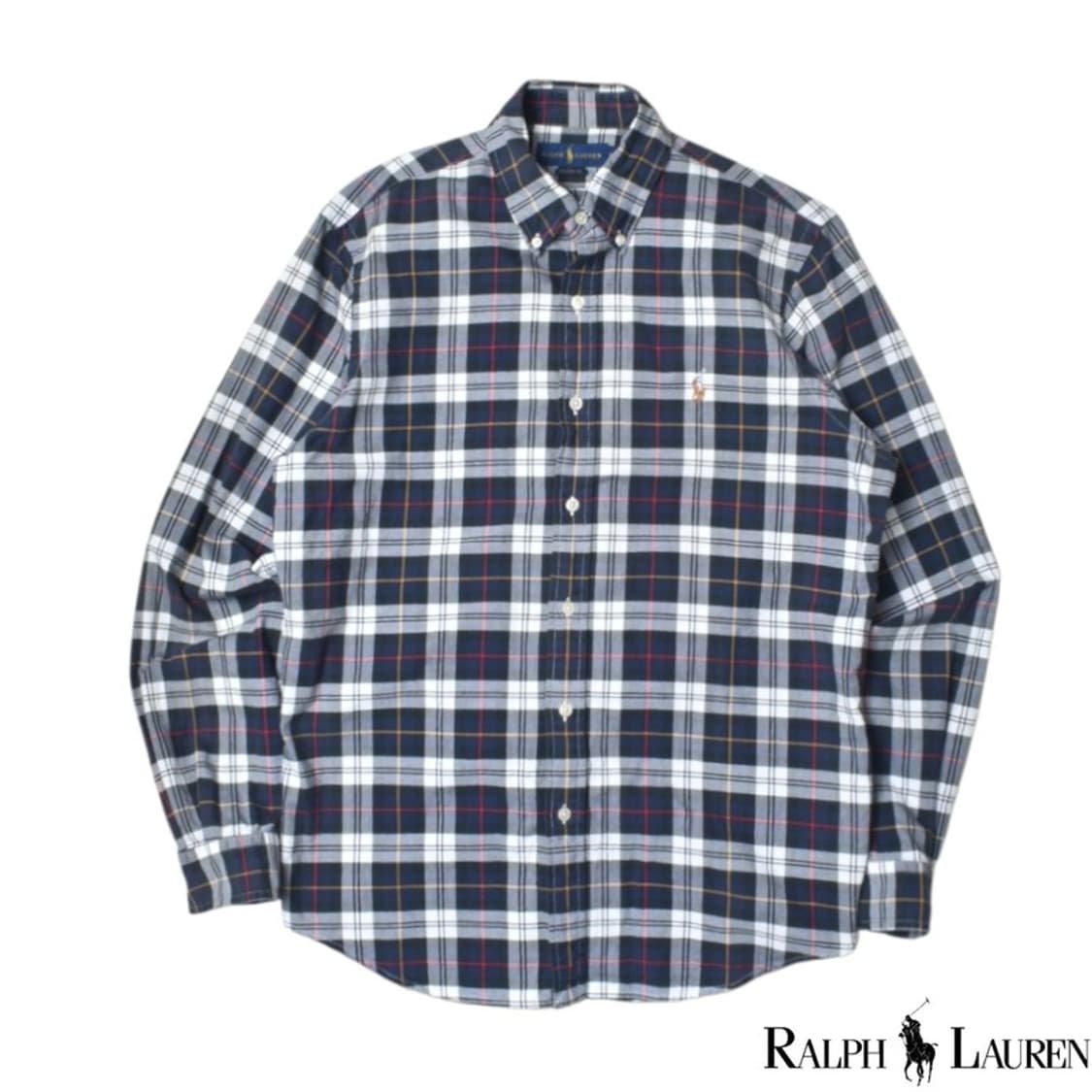 폴로 랄프로렌 체크 셔츠 남방 M N1192 상품이미지1