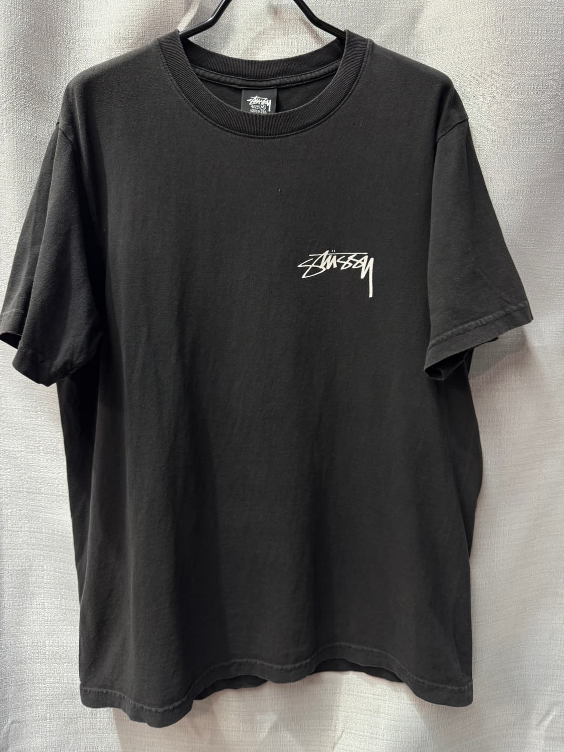 스투시 그래픽 8볼 스파이더 프린팅 반팔티 M(M~L) 상품이미지2