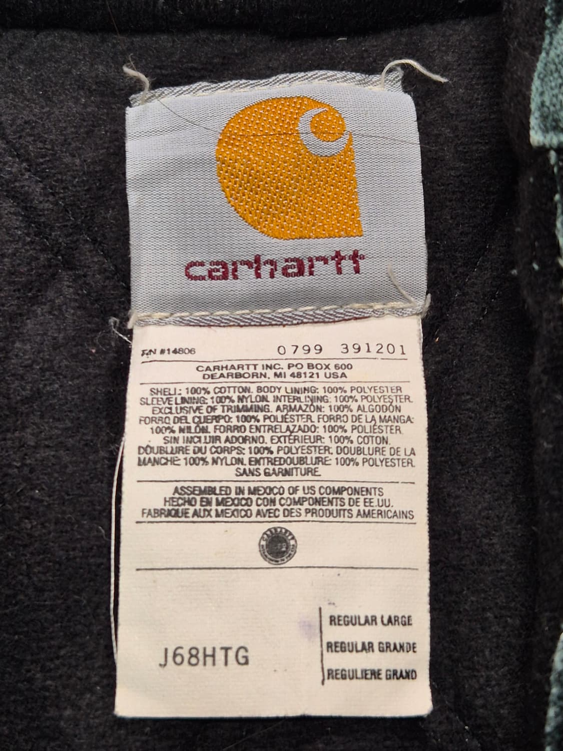 [L] 칼하트 액티브 -294 상품이미지3