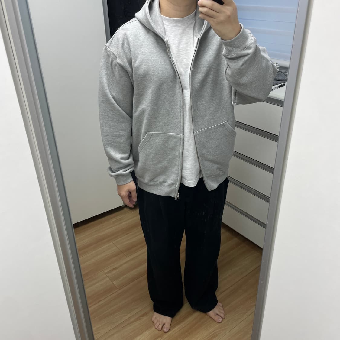 로커드 후드집업 LOKWORD 21oz HEAVY ZIPUP HOODY 상품이미지7