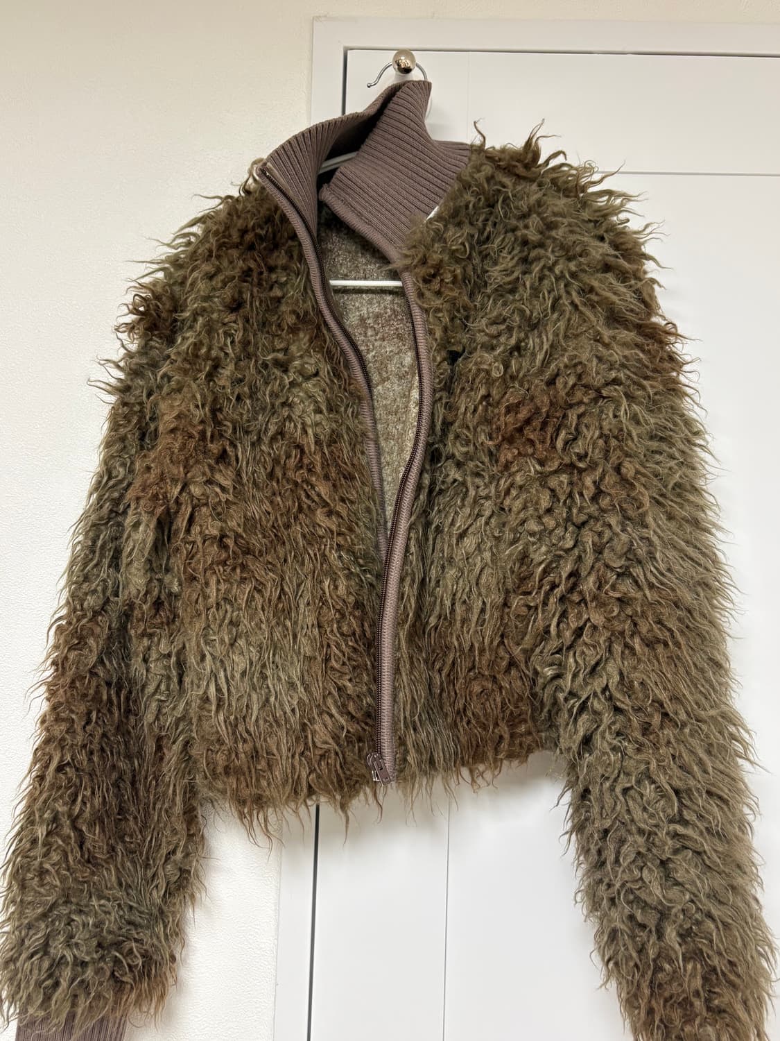 아크네스튜디오 퍼 자켓 FW24 상품이미지1