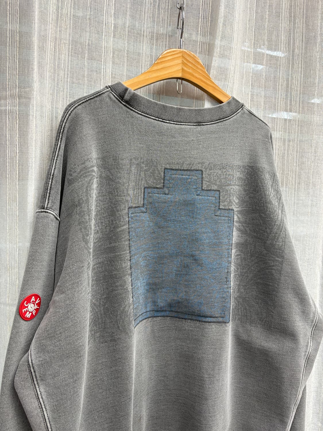 카브엠트 오버다이 피그먼트 크루넥 스웻셔츠 맨투맨 Cav Empt 상품이미지1