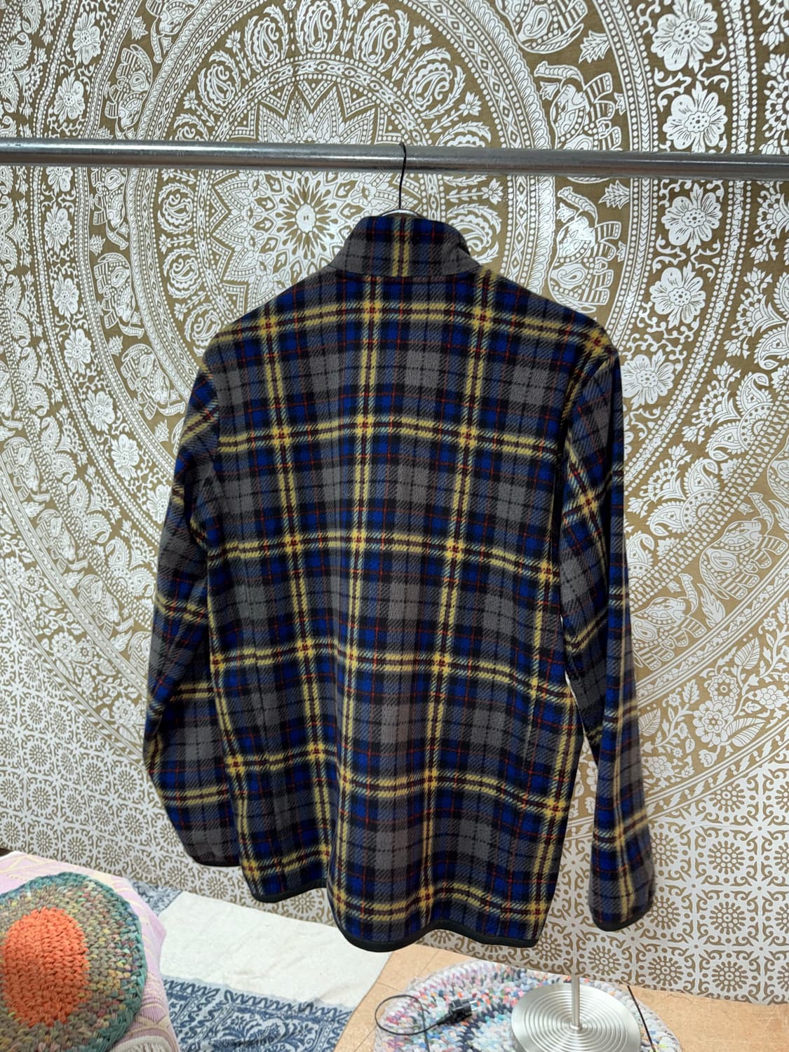 유니클로 체크 후리스  상품이미지6