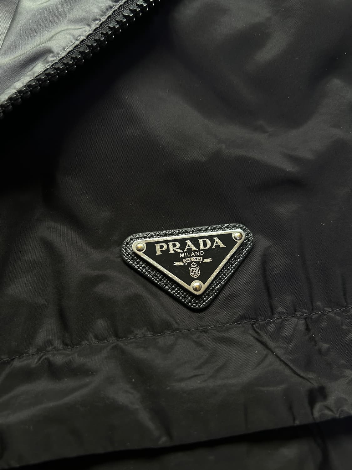 [52size] 프라다 리나일론 후드 바람막이 자켓 상품이미지2