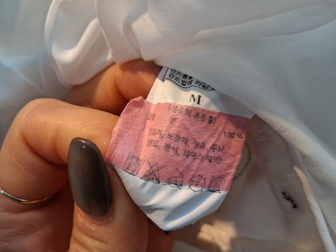 마뗑킴  정품 화이트팬츠 상품이미지10