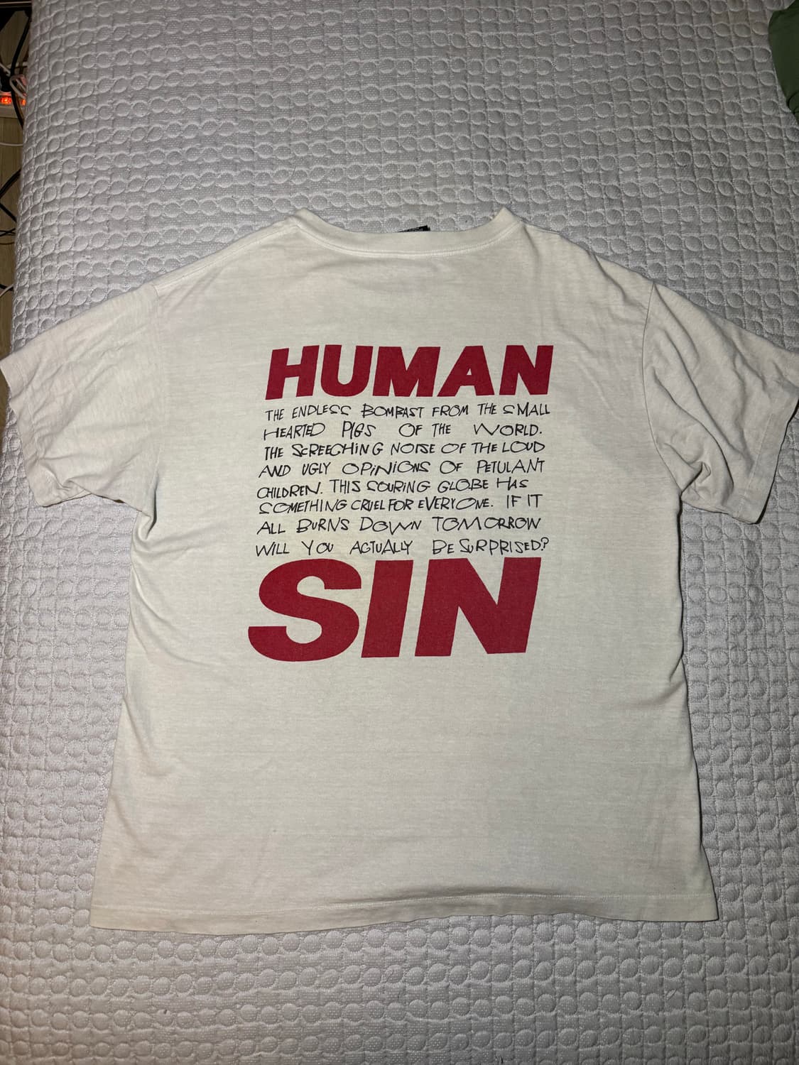 세인트 미카엘 saint ago head 티셔츠 화이트 상품이미지1