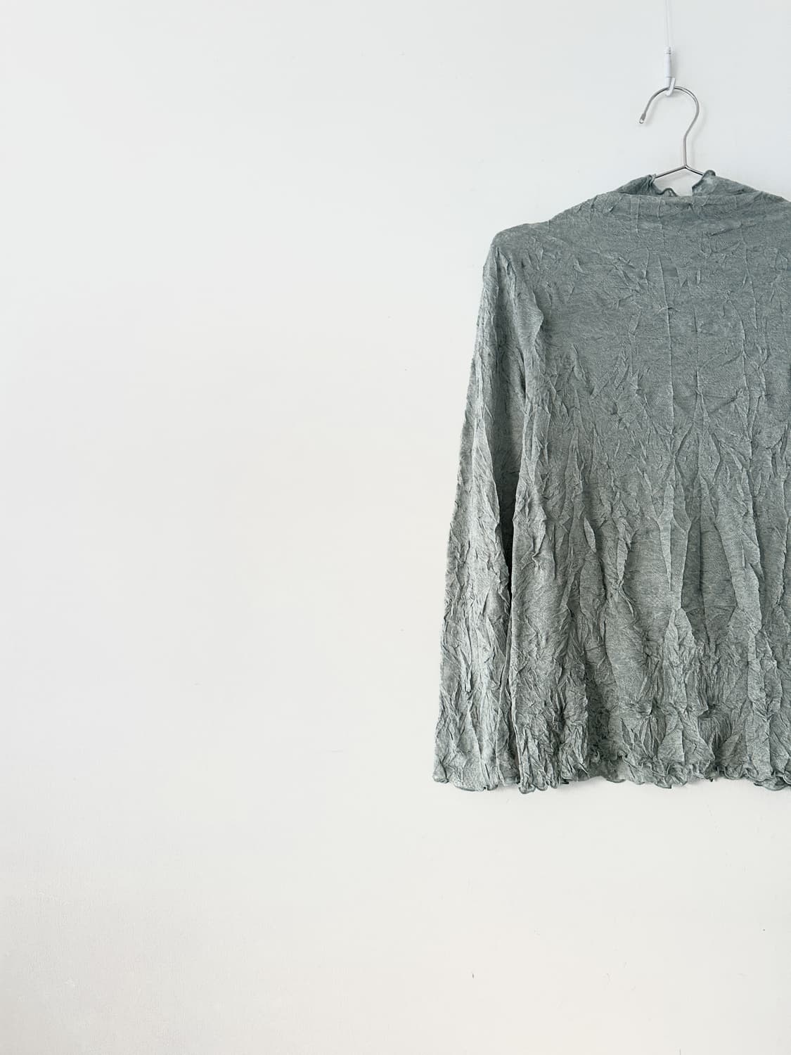 Cotton candy sleeveless top / sky blue 상품이미지5