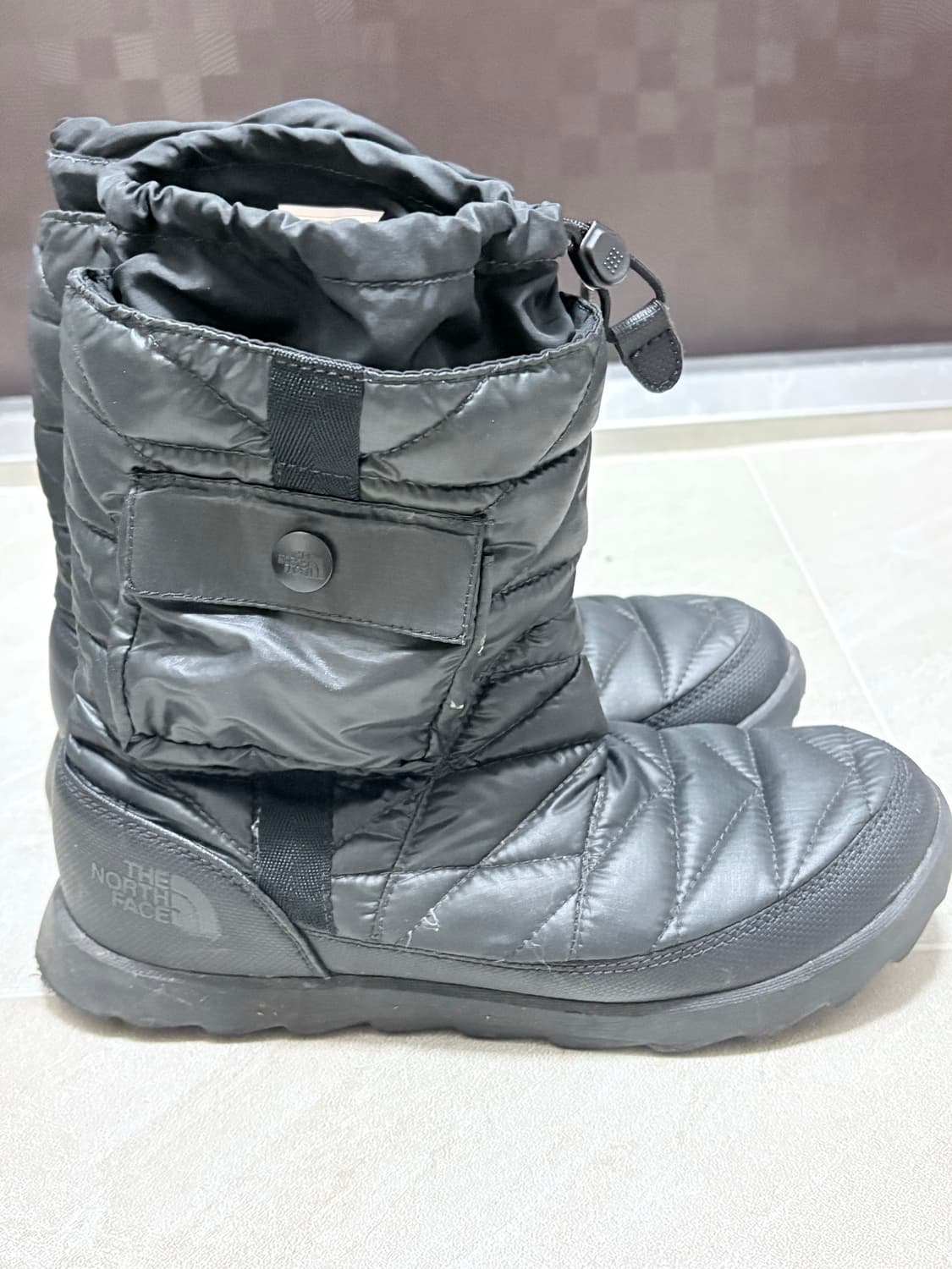 노스페이스 퀼팅 패딩부츠 uk5 상품이미지4