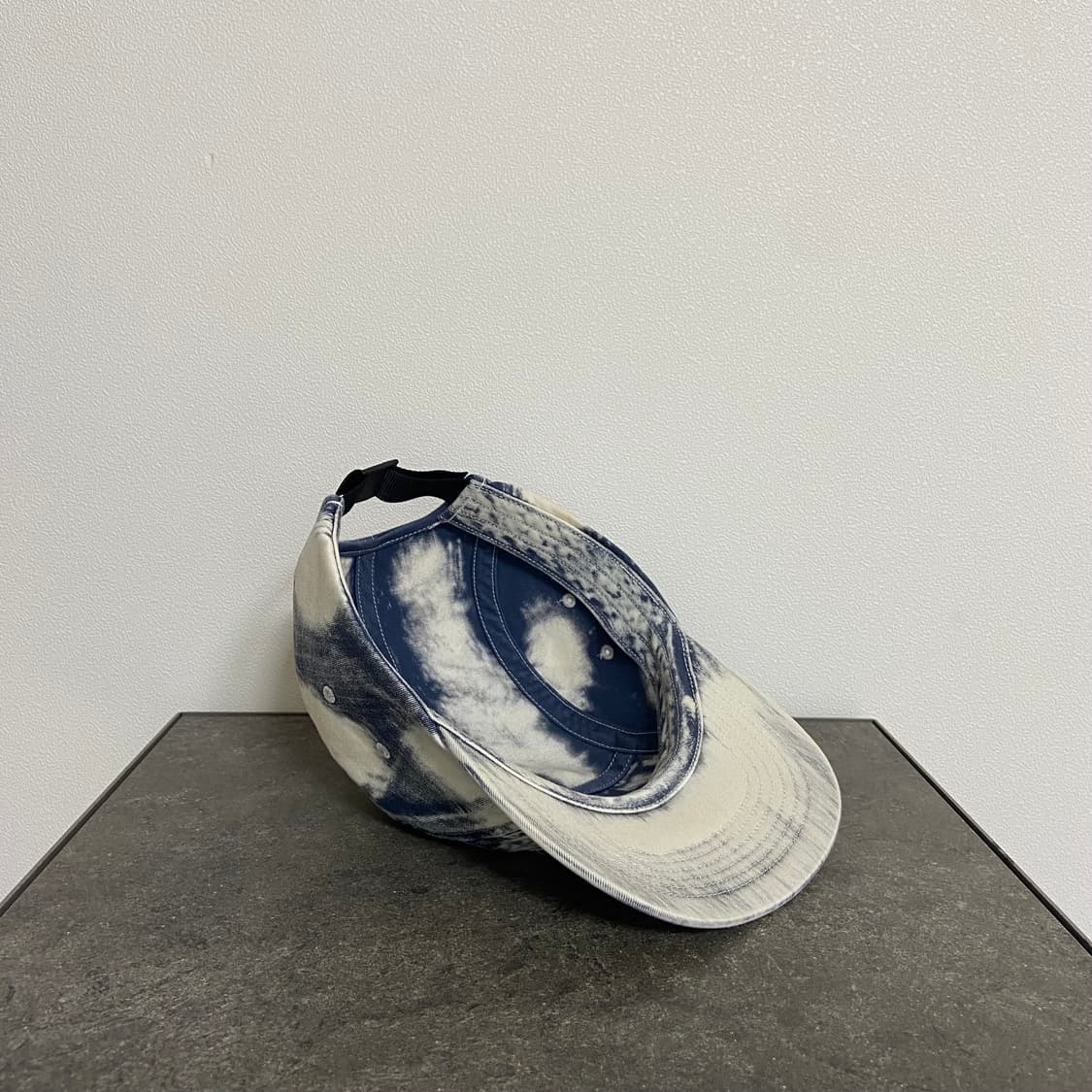 (OS) 슈프림 박스로고 캠프캡 모자 워시드 네이비 상품이미지7