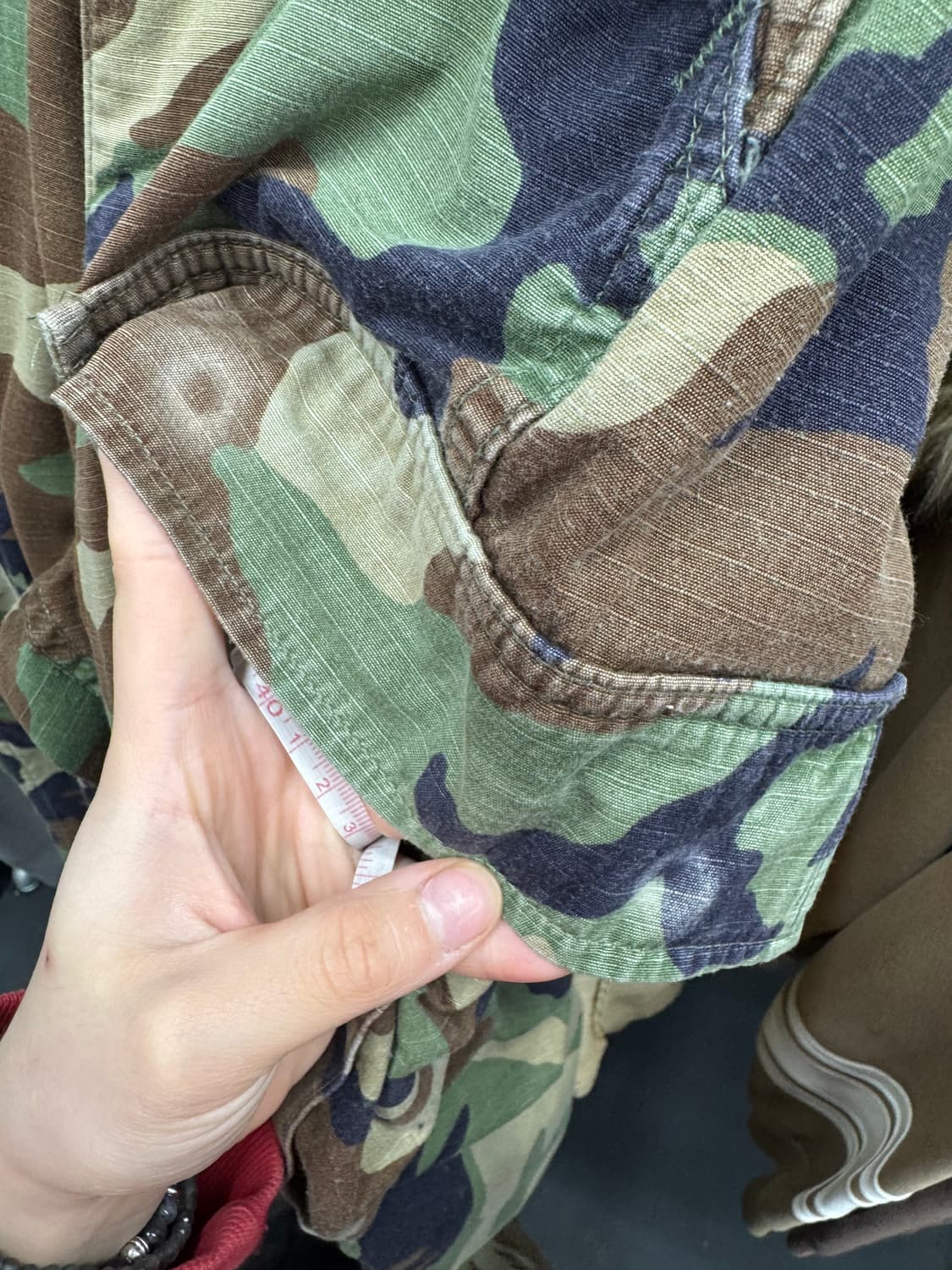 VTG 밀리터리 카모 립스탑 카고팬츠 상품이미지7