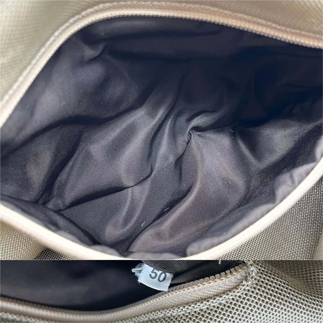 프라다 00s 아카이브 레더 네오프란 숄더백 상품이미지6