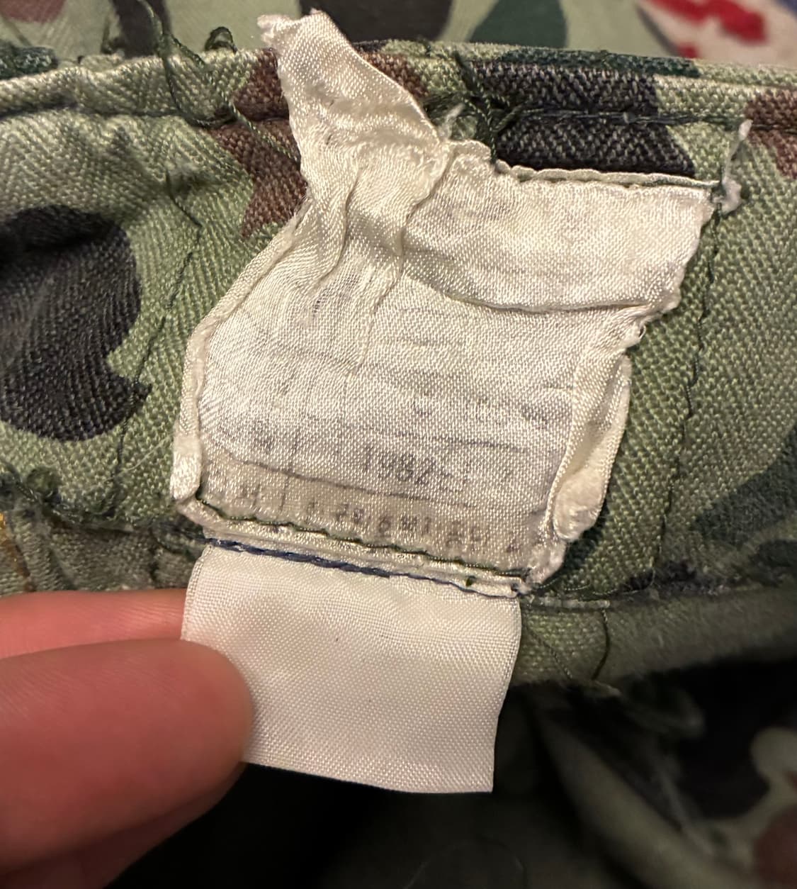 (30~32)80s korea 한국군 카모플라쥬 덕헌터 밀리터리팬츠 상품이미지7