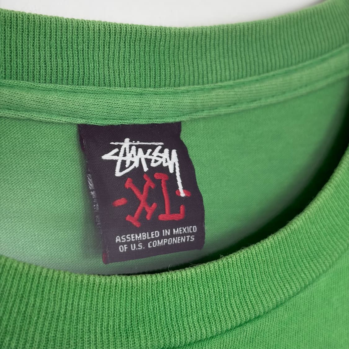00s 스투시 로고 반팔 티셔츠 상품이미지2