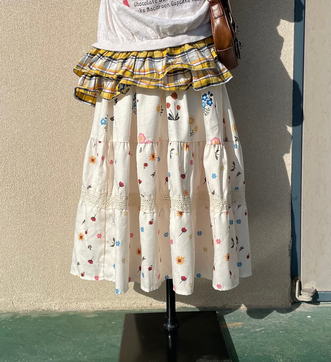 플라워 모리 스커트 상품이미지3