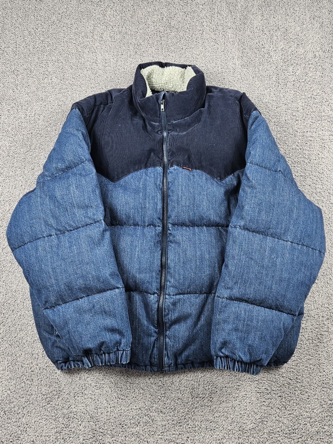 리바이스 슈퍼 푸퍼 데님 패딩 자켓 ( L ) / 10394 상품이미지2