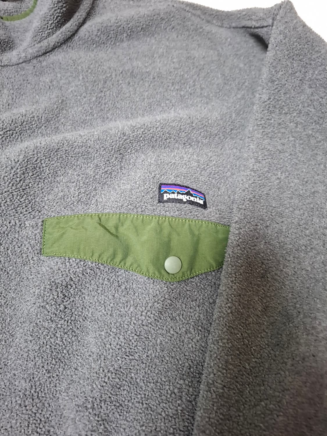 XL 파타고니아 신칠라 풀오버 플리스 그레이 상품이미지2