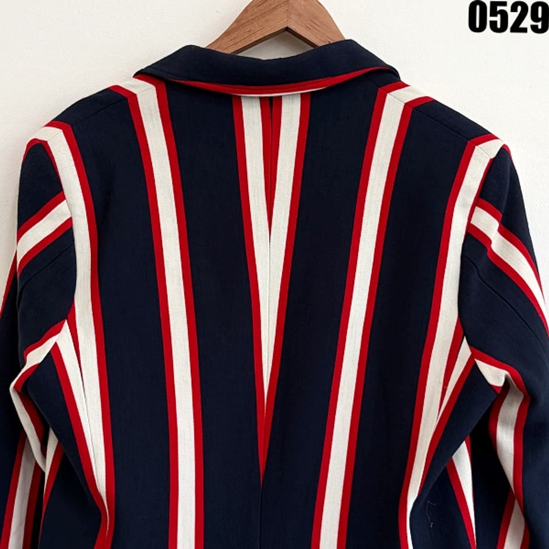 아디다스 스트라이프 아크릴 울 블레이저 자켓 95 0529 상품이미지10