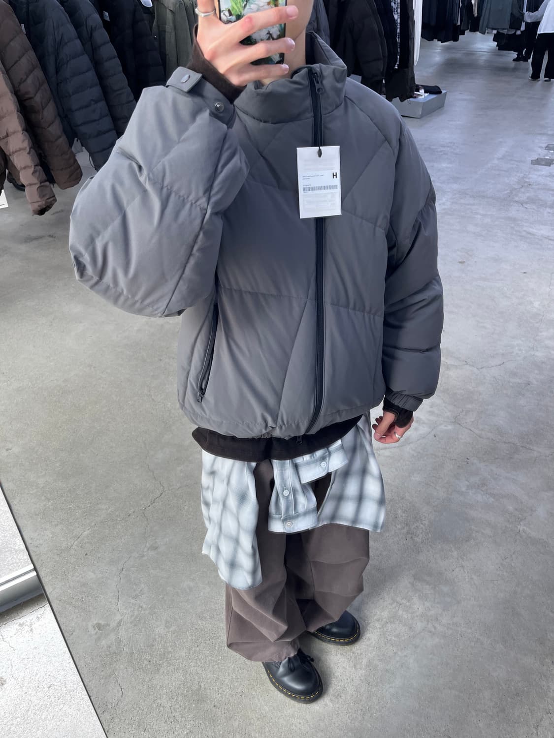 해칭룸 패딩 상품이미지1